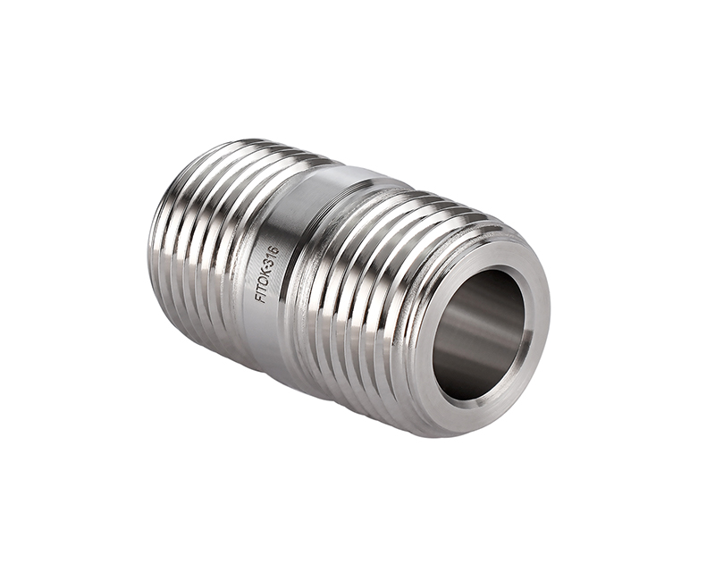 316 SS Pipe Fitting, Close Nipple, 1/4